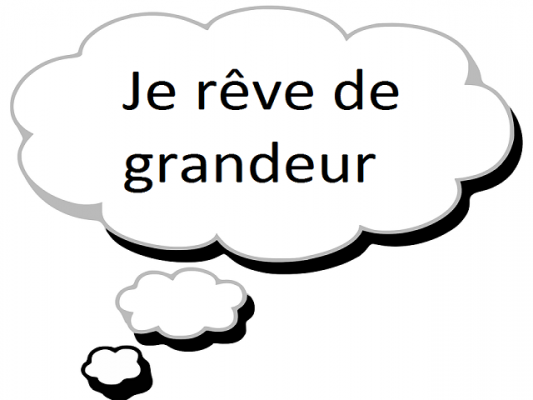 Article : Je r&ecirc;ve de grandeur